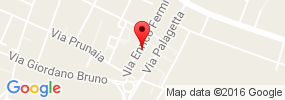 Google Map di via Enrico Fermi, 77 - 50013 Campi Bisenzio